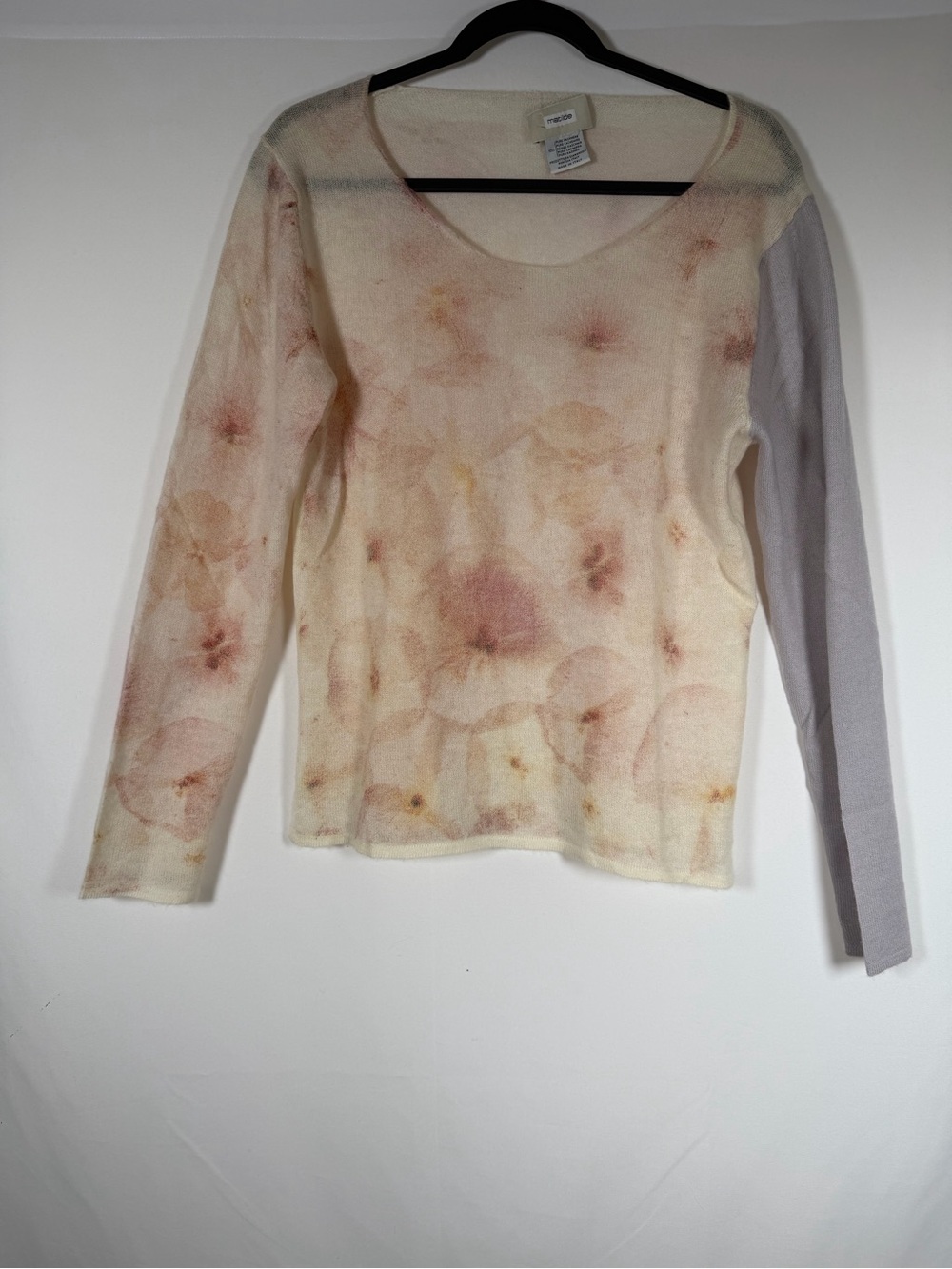 Women’s Lightweight Cashmere Fairy Grunge Top Quiet Luxury, Capsule, Italian